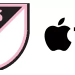 US$7.00 inter miami mls home badge & apple tv(black) +$7.00