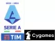 US$6.00 23/24 serie a & cygames sponsor +$6.00